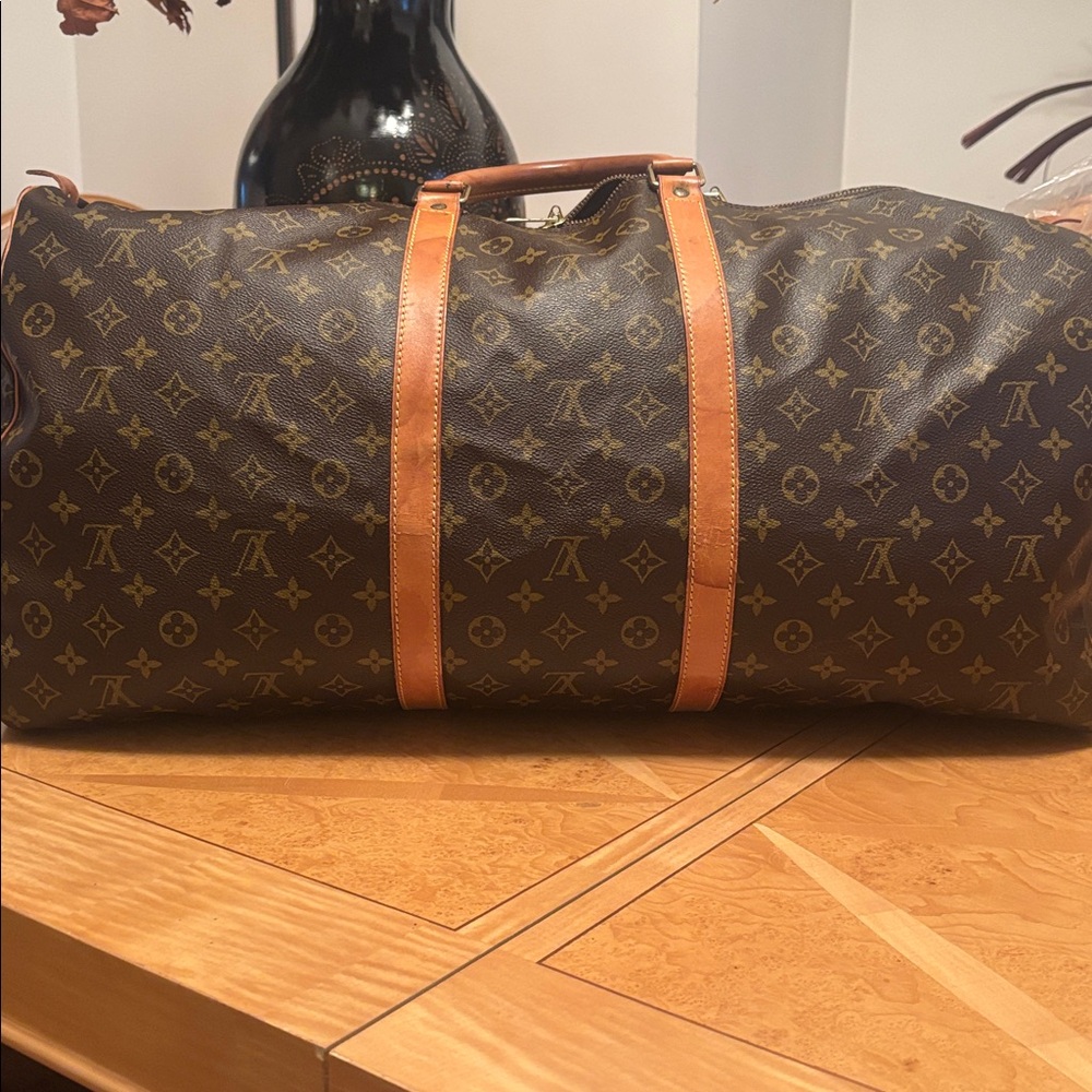 Louis Vuitton Signature Monogram Keepall 50/Dust bag